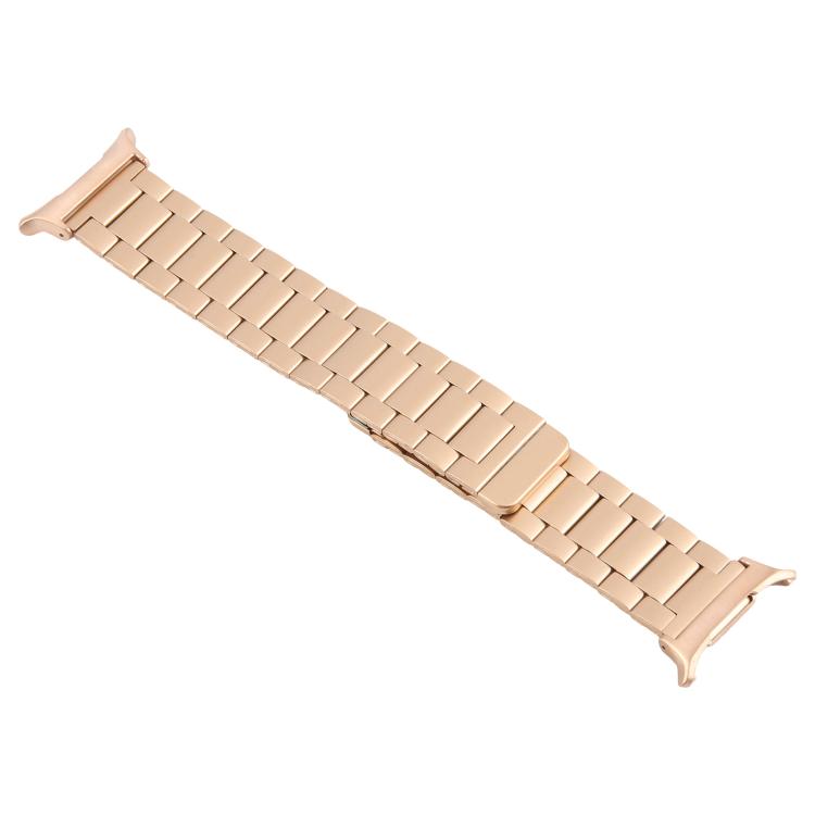 For Samsung Galaxy Watch Ultra 47mm / Ultra 2025 Three-beads Magnetic Steel Watch Band