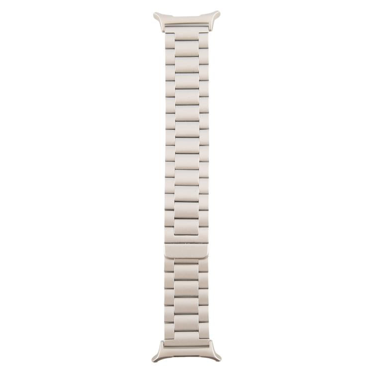 For Samsung Galaxy Watch Ultra 47mm / Ultra 2025 Three-beads Magnetic Steel Watch Band