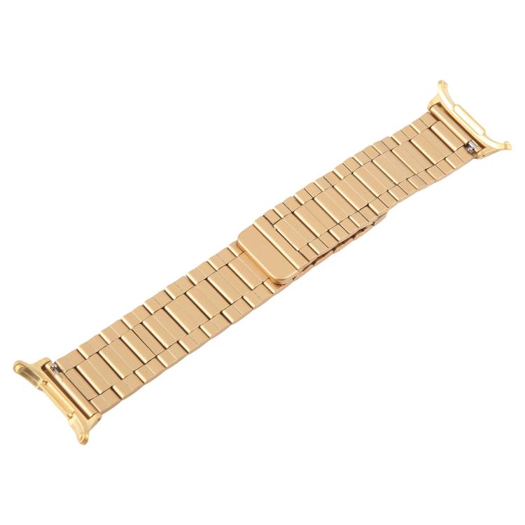 For Samsung Galaxy Watch Ultra 47mm / Ultra 2025 Three-beads Magnetic Steel Watch Band