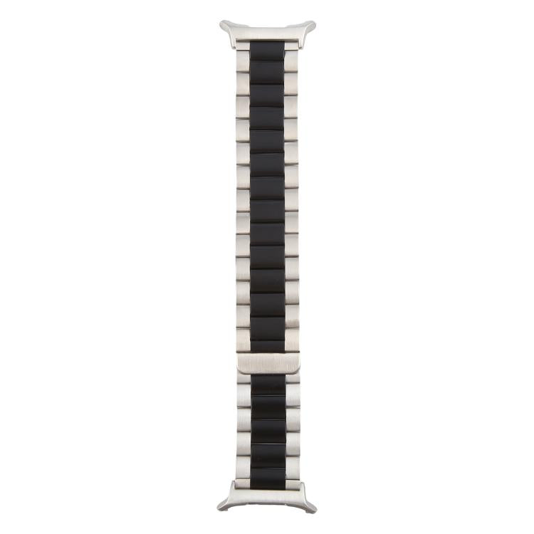 For Samsung Galaxy Watch Ultra 47mm / Ultra 2025 Three-beads Magnetic Steel Watch Band