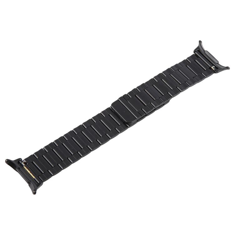 For Samsung Galaxy Watch Ultra 47mm / Ultra 2025 Three-beads Magnetic Steel Watch Band