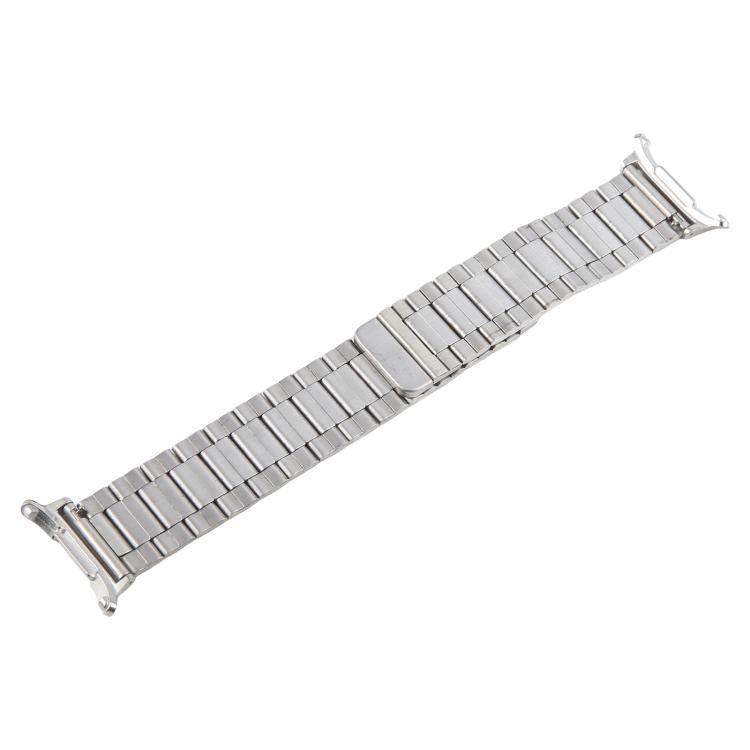 For Samsung Galaxy Watch Ultra 47mm / Ultra 2025 Three-beads Magnetic Steel Watch Band