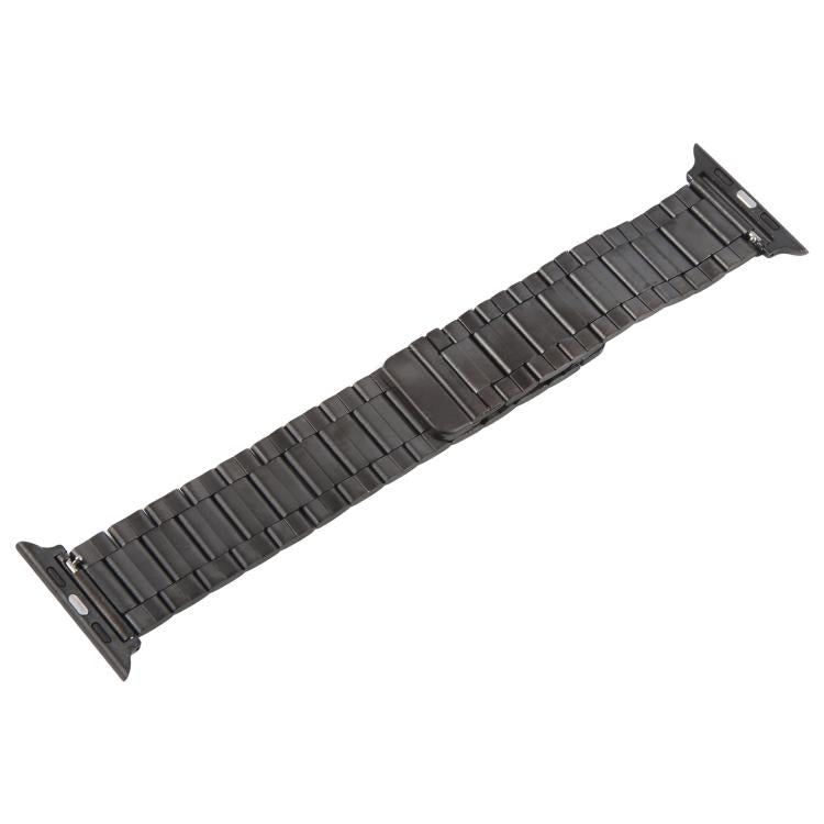 For Apple Watch 46mm / 49mm / 45mm / 44mm Three-beads Magnetic Steel Watch Band