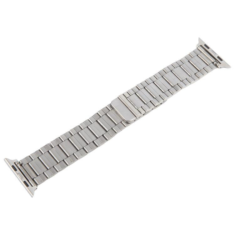 For Apple Watch 42mm / 41mm / 40mm / 38mm Three-beads Magnetic Steel Watch Band