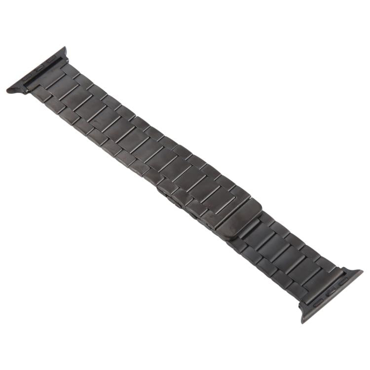 For Apple Watch 42mm / 41mm / 40mm / 38mm Three-beads Magnetic Steel Watch Band