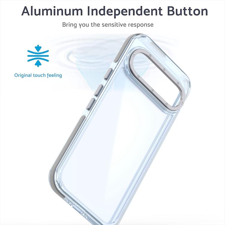 For Google Pixel 9 Pro XL Dual-Color Clear Acrylic Hybrid TPU MagSafe Phone Case