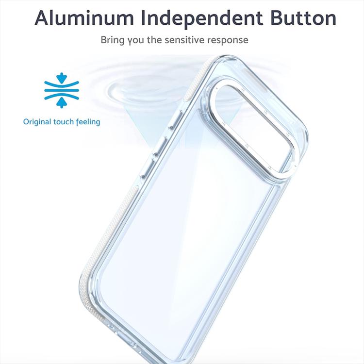 For Google Pixel 9 Pro XL Dual-Color Clear Acrylic Hybrid TPU MagSafe Phone Case