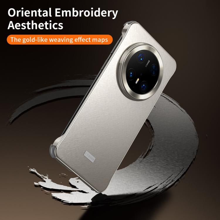 For Huawei Mate 70 Pro Micro Frosted Metal Phone Case