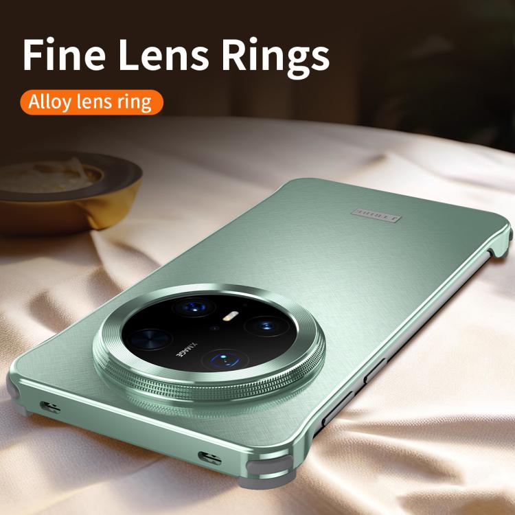 For Huawei Mate 60 Pro Micro Frosted Metal Phone Case