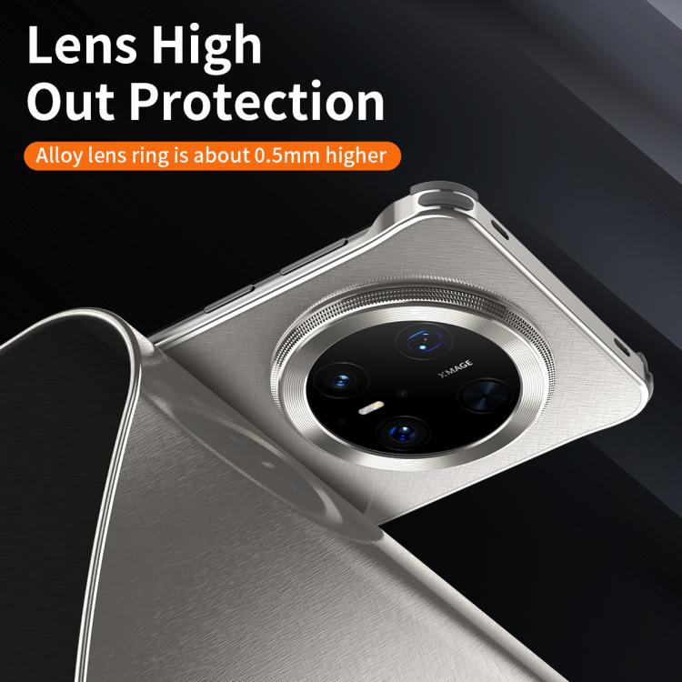 For Huawei Mate 60 Micro Frosted Metal Phone Case
