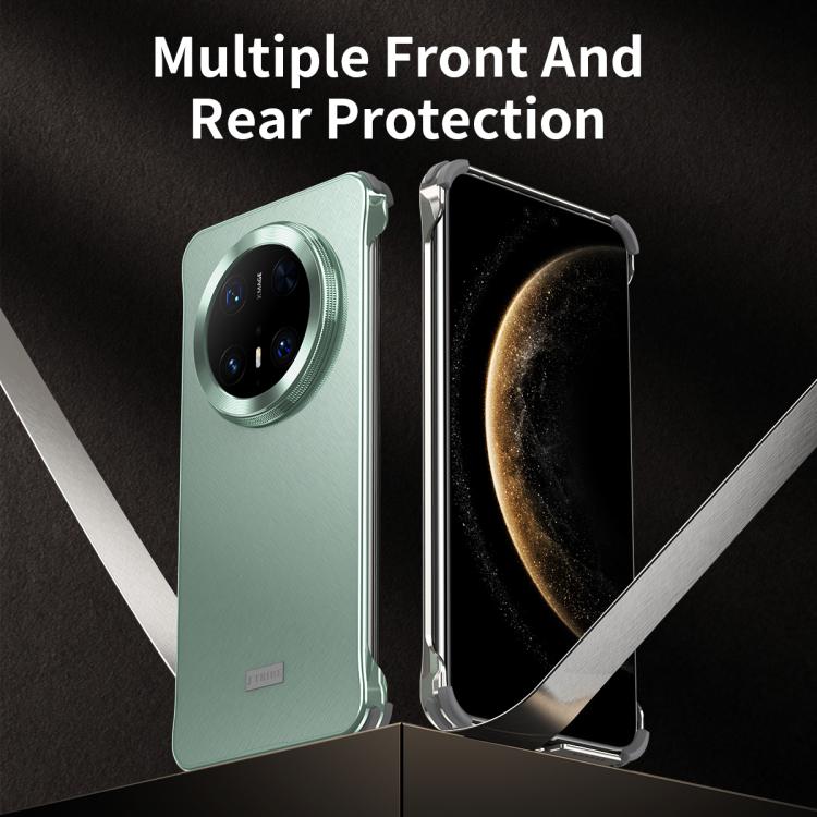 For Huawei Mate 70 Pro Micro Frosted Metal Phone Case