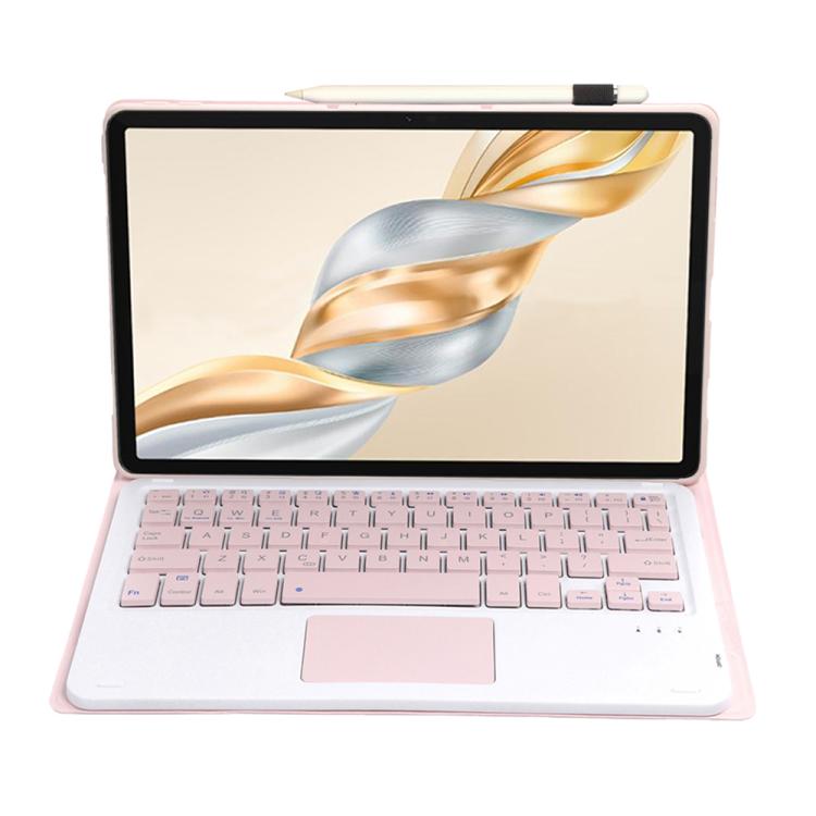 For Honor Pad X9 Pro 11.5 AH28-A Ultra-thin Detachable Bluetooth Keyboard Leather Tablet Case with Touchpad