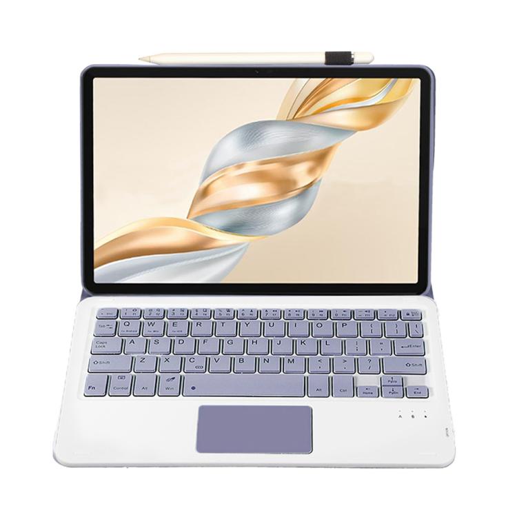 For Honor Pad X9 Pro 11.5 AH28-A Ultra-thin Detachable Bluetooth Keyboard Leather Tablet Case with Touchpad