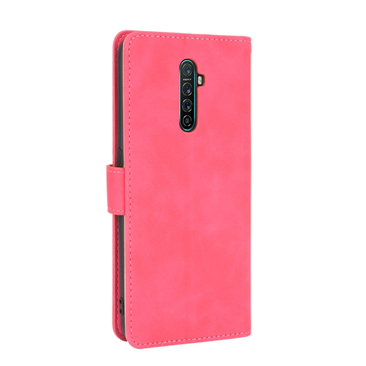 For OPPO Reno Ace / Realme X2 Pro Solid Color Skin Feel Magnetic Buckle Horizontal Flip Calf Texture PU Leather Case with Holder & Card Slots & Wallet