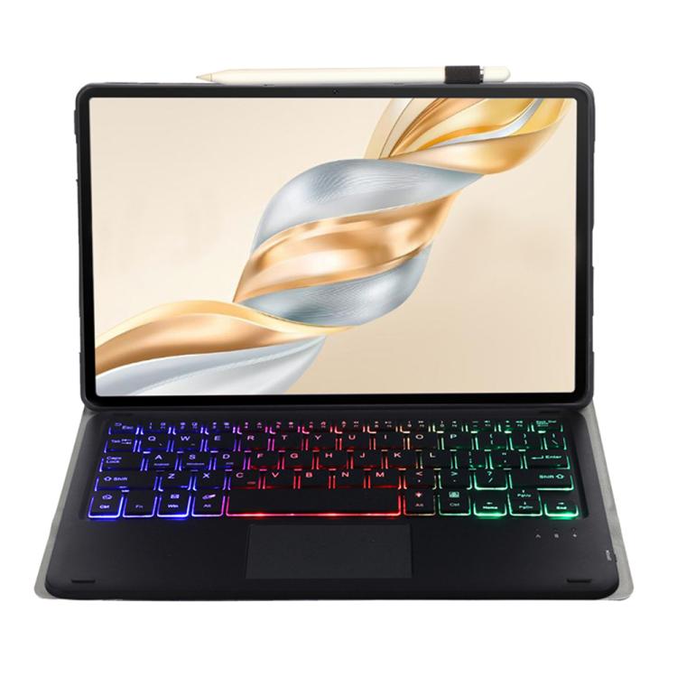 For Honor Pad X9 Pro 11.5 AH28-AS Ultra-thin Detachable Backlight Bluetooth Keyboard Leather Tablet Case with Touchpad