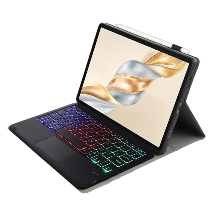 For Honor Pad X9 Pro 11.5 AH28-AS Ultra-thin Detachable Backlight Bluetooth Keyboard Leather Tablet Case with Touchpad