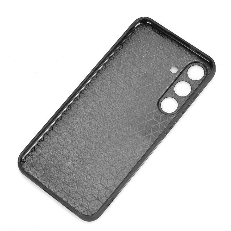 For Samsung Galaxy S25 5G Cow Pattern Sewing Back Cover Phone Case