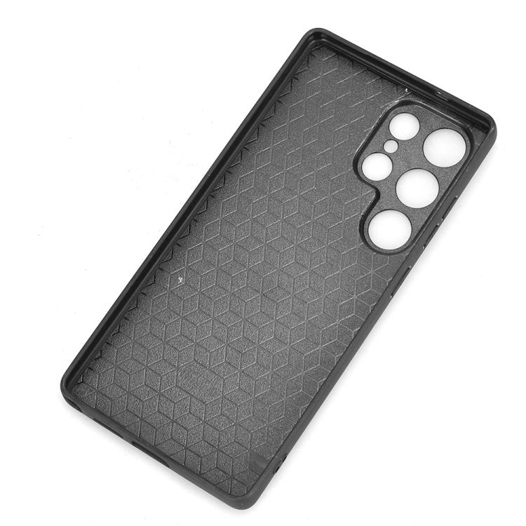 For Samsung Galaxy S25 Ultra 5G Cow Pattern Sewing Back Cover Phone Case