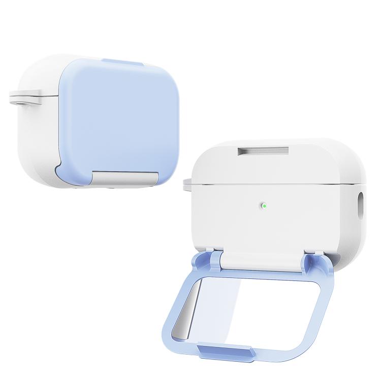 For AirPods 3 Mirror Stand Silicone Earphones Protective Case