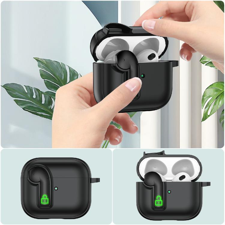 For AirPods 3 Colorful Lock Earphones Protective Case