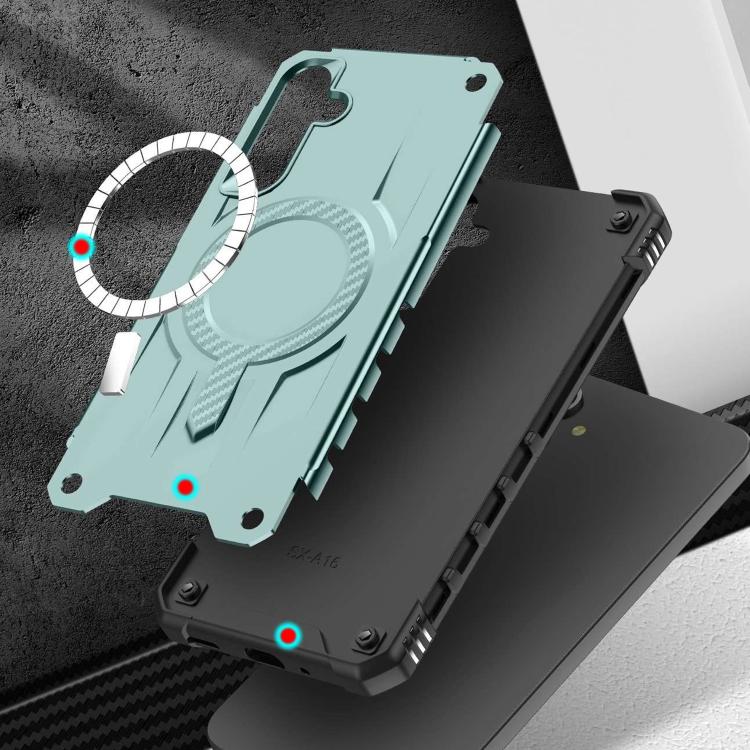 For Samsung Galaxy A15 5G / 4G Straship MagSafe TPU Hybrid PC Phone Case