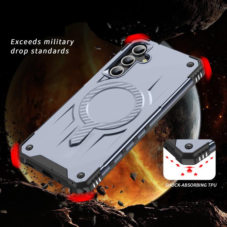 For Samsung Galaxy A15 5G / 4G Straship MagSafe TPU Hybrid PC Phone Case