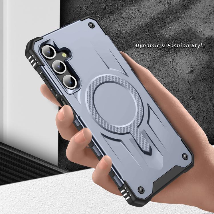 For Samsung Galaxy A15 5G / 4G Straship MagSafe TPU Hybrid PC Phone Case