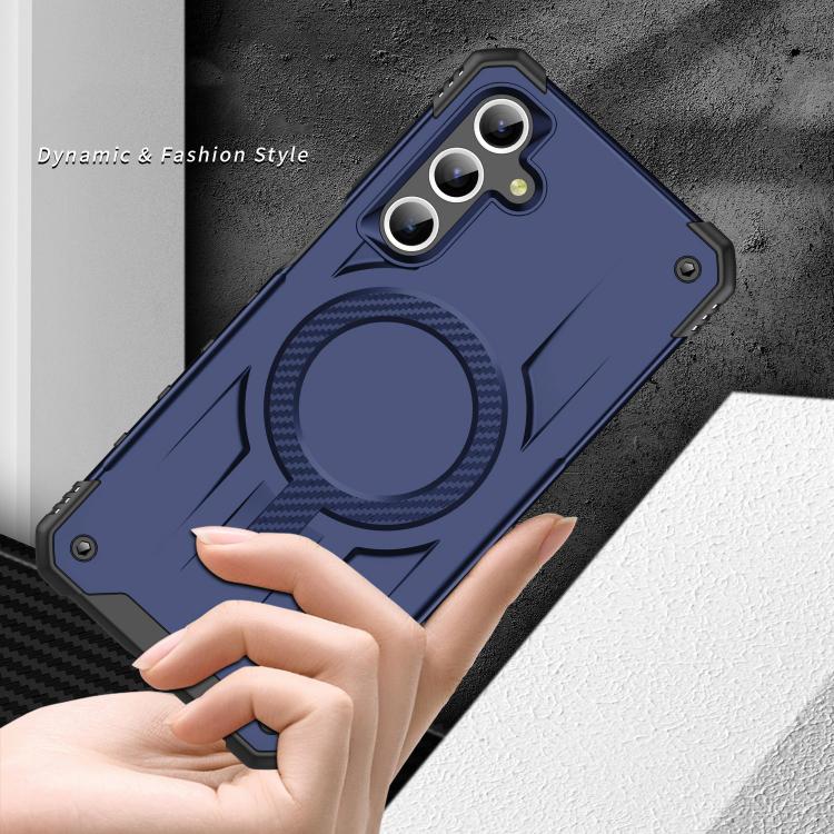 For Samsung Galaxy A15 5G / 4G Straship MagSafe TPU Hybrid PC Phone Case