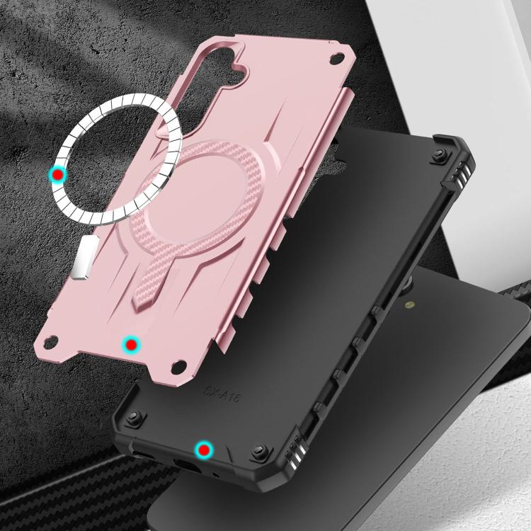 For Samsung Galaxy A15 5G / 4G Straship MagSafe TPU Hybrid PC Phone Case