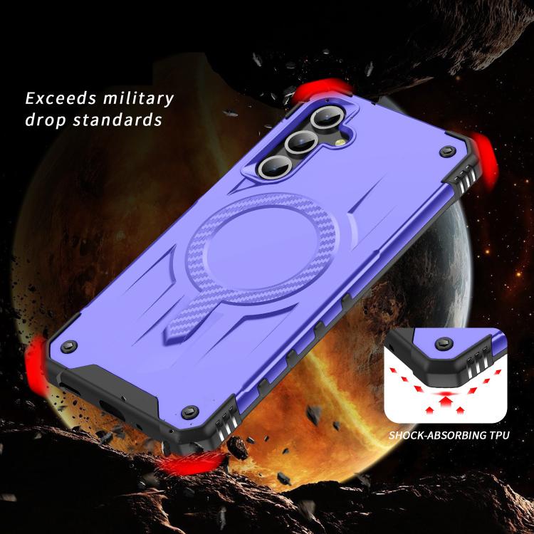 For Samsung Galaxy A15 5G / 4G Straship MagSafe TPU Hybrid PC Phone Case