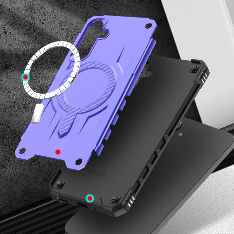 For Samsung Galaxy A15 5G / 4G Straship MagSafe TPU Hybrid PC Phone Case