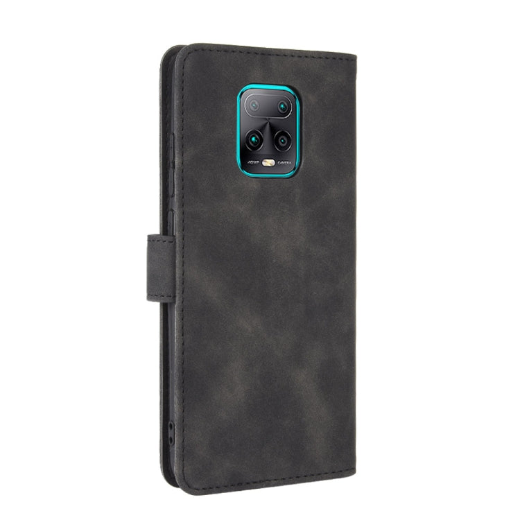 For Xiaomi Redmi 10X & 10X Pro 5G Solid Color Skin Feel Magnetic Buckle Horizontal Flip Calf Texture PU Leather Case with Holder & Card Slots & Wallet