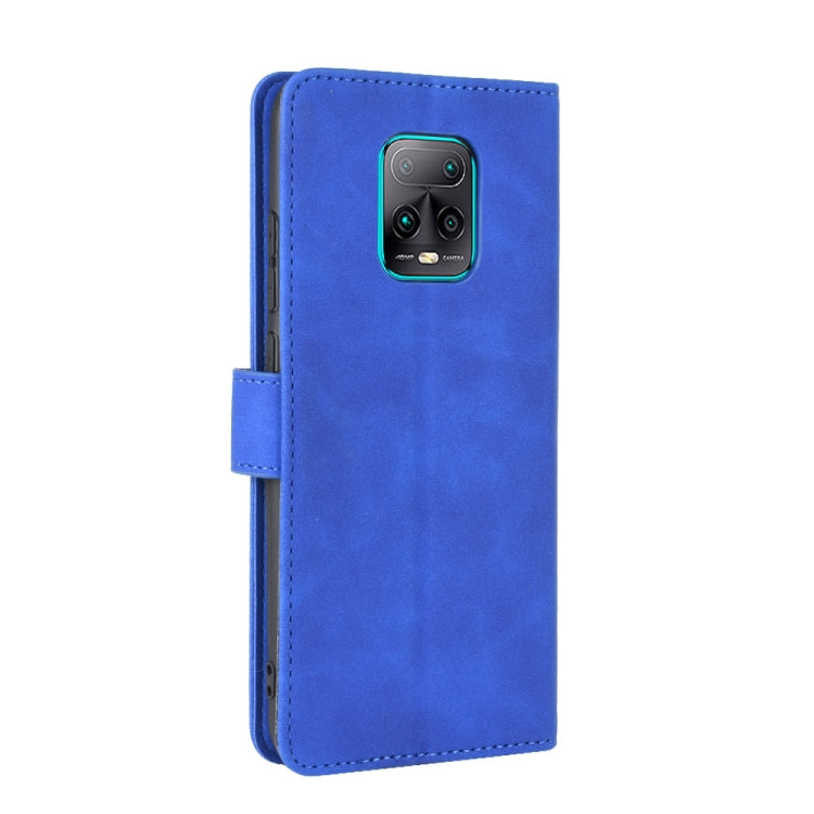 For Xiaomi Redmi 10X & 10X Pro 5G Solid Color Skin Feel Magnetic Buckle Horizontal Flip Calf Texture PU Leather Case with Holder & Card Slots & Wallet