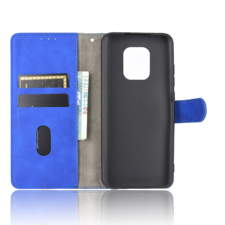 For Xiaomi Redmi 10X & 10X Pro 5G Solid Color Skin Feel Magnetic Buckle Horizontal Flip Calf Texture PU Leather Case with Holder & Card Slots & Wallet