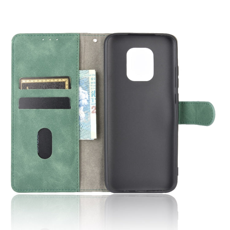 For Xiaomi Redmi 10X & 10X Pro 5G Solid Color Skin Feel Magnetic Buckle Horizontal Flip Calf Texture PU Leather Case with Holder & Card Slots & Wallet