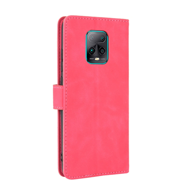 For Xiaomi Redmi 10X & 10X Pro 5G Solid Color Skin Feel Magnetic Buckle Horizontal Flip Calf Texture PU Leather Case with Holder & Card Slots & Wallet