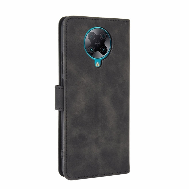 For Xiaomi Redmi K30 Pro Solid Color Skin Feel Magnetic Buckle Horizontal Flip Calf Texture PU Leather Case with Holder & Card Slots & Wallet