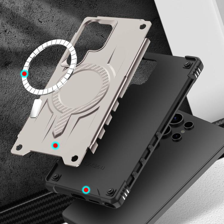 For Samsung Galaxy S23 Ultra 5G Straship MagSafe TPU Hybrid PC Phone Case