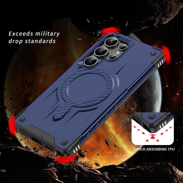 For Samsung Galaxy S23 Ultra 5G Straship MagSafe TPU Hybrid PC Phone Case