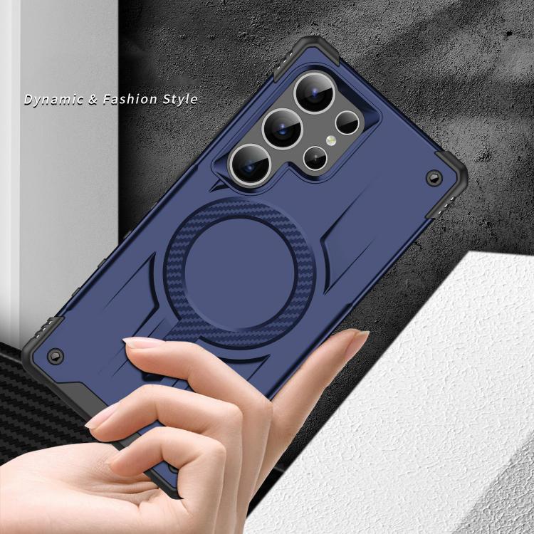 For Samsung Galaxy S23 Ultra 5G Straship MagSafe TPU Hybrid PC Phone Case