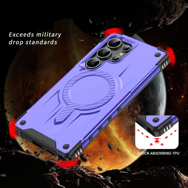For Samsung Galaxy S23 Ultra 5G Straship MagSafe TPU Hybrid PC Phone Case