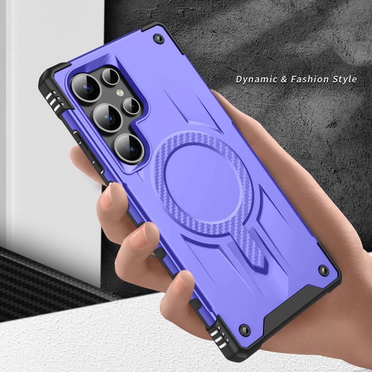 For Samsung Galaxy S23 Ultra 5G Straship MagSafe TPU Hybrid PC Phone Case