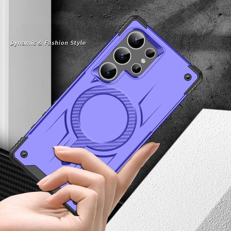 For Samsung Galaxy S23 Ultra 5G Straship MagSafe TPU Hybrid PC Phone Case