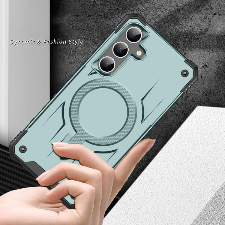 For Samsung Galaxy S23 FE 5G Straship MagSafe TPU Hybrid PC Phone Case