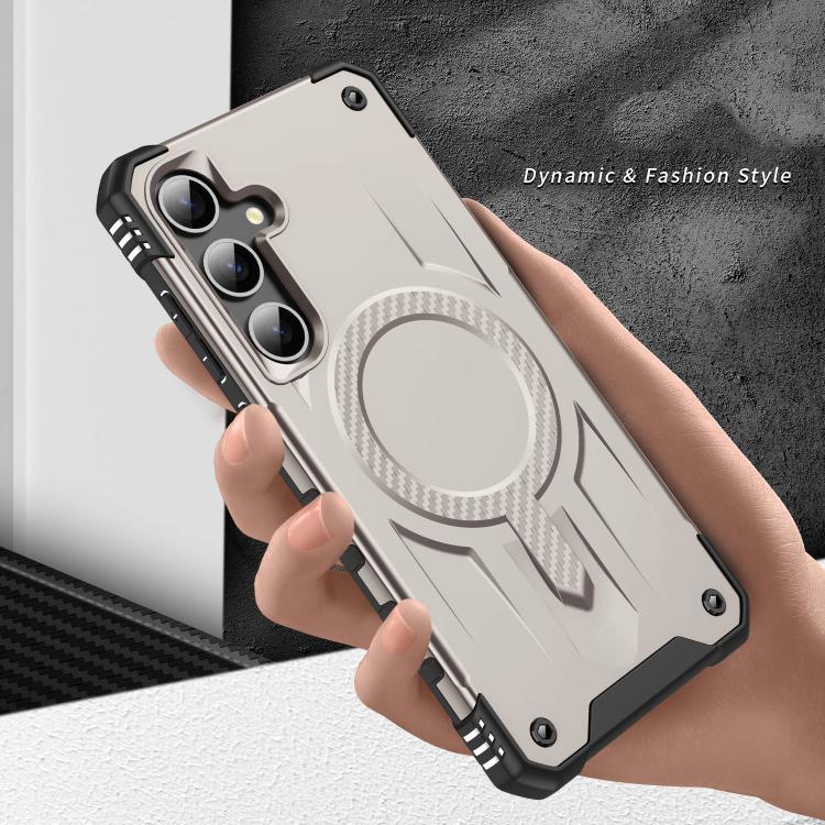 For Samsung Galaxy S23 FE 5G Straship MagSafe TPU Hybrid PC Phone Case