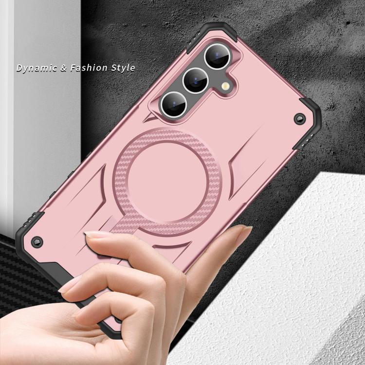 For Samsung Galaxy S23 FE 5G Straship MagSafe TPU Hybrid PC Phone Case