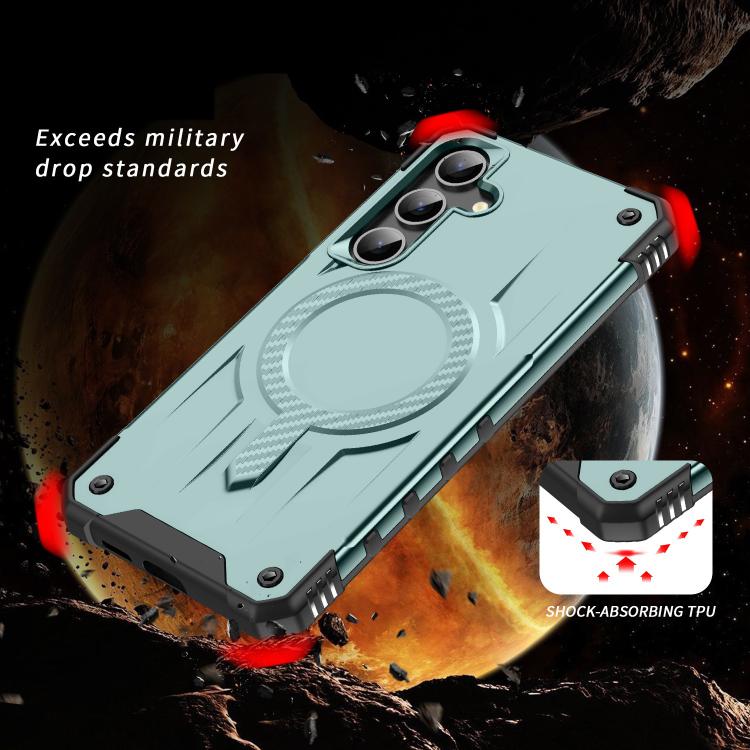 For Samsung Galaxy S24 FE 5G Straship MagSafe TPU Hybrid PC Phone Case