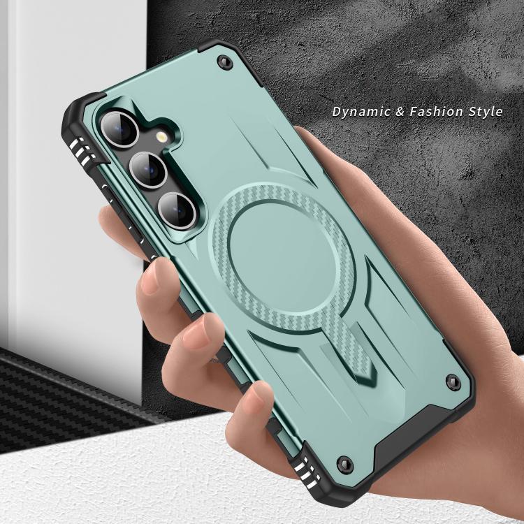 For Samsung Galaxy S24 FE 5G Straship MagSafe TPU Hybrid PC Phone Case