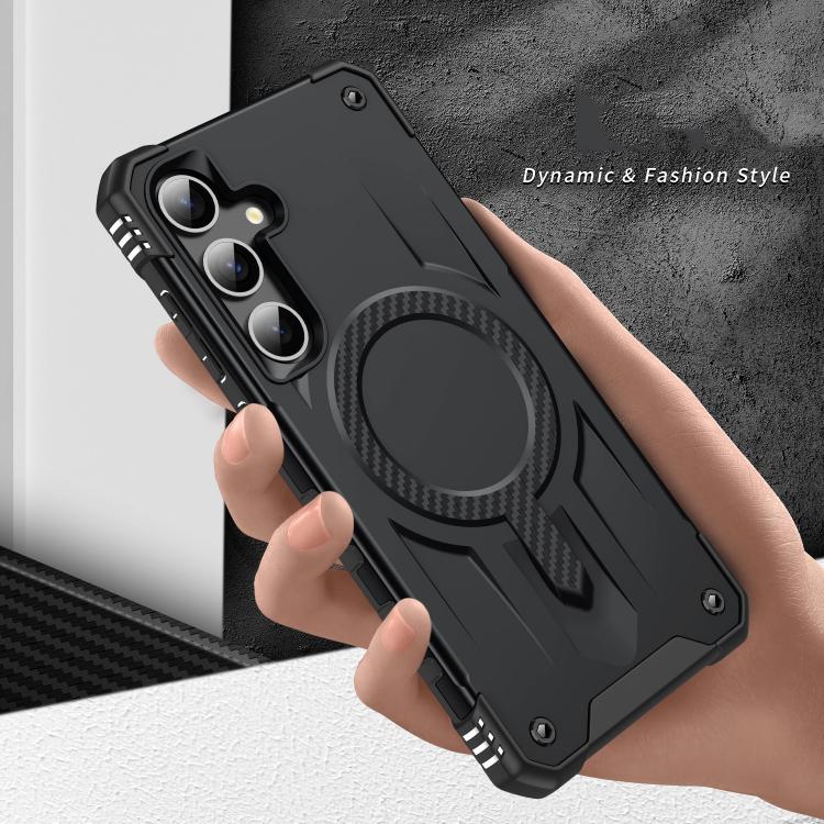 For Samsung Galaxy S24 FE 5G Straship MagSafe TPU Hybrid PC Phone Case