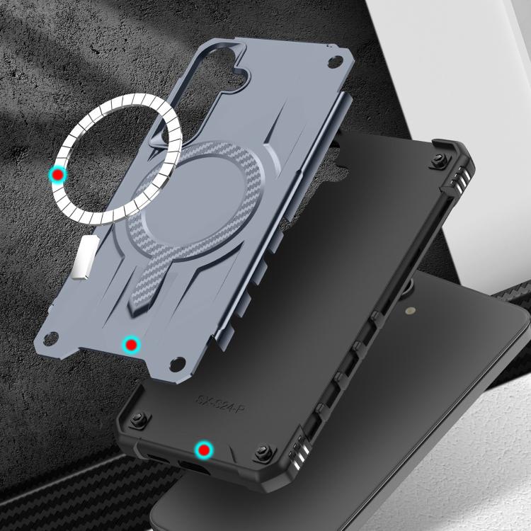For Samsung Galaxy S24 FE 5G Straship MagSafe TPU Hybrid PC Phone Case